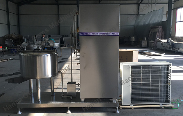 pasteurizer with refrigerator-1