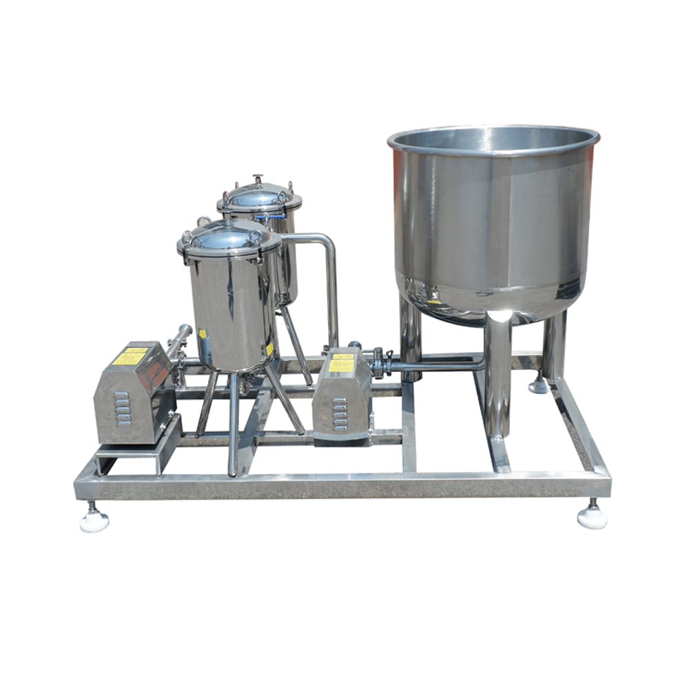 Beverage Fruit Juice Milk Duplex Filter Machine