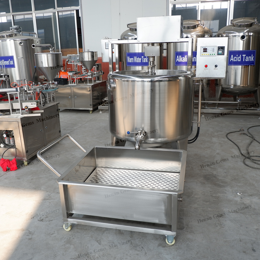 Cheese Vat with Whey removing Tank-2