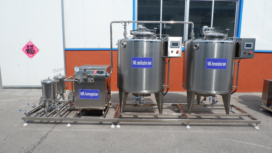 500L Yoghurt Pasteurization Fermentation Tank.jpg